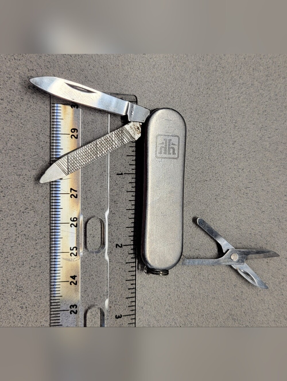 Vintage Stainless Steel Multi-Tool Pocket Knife